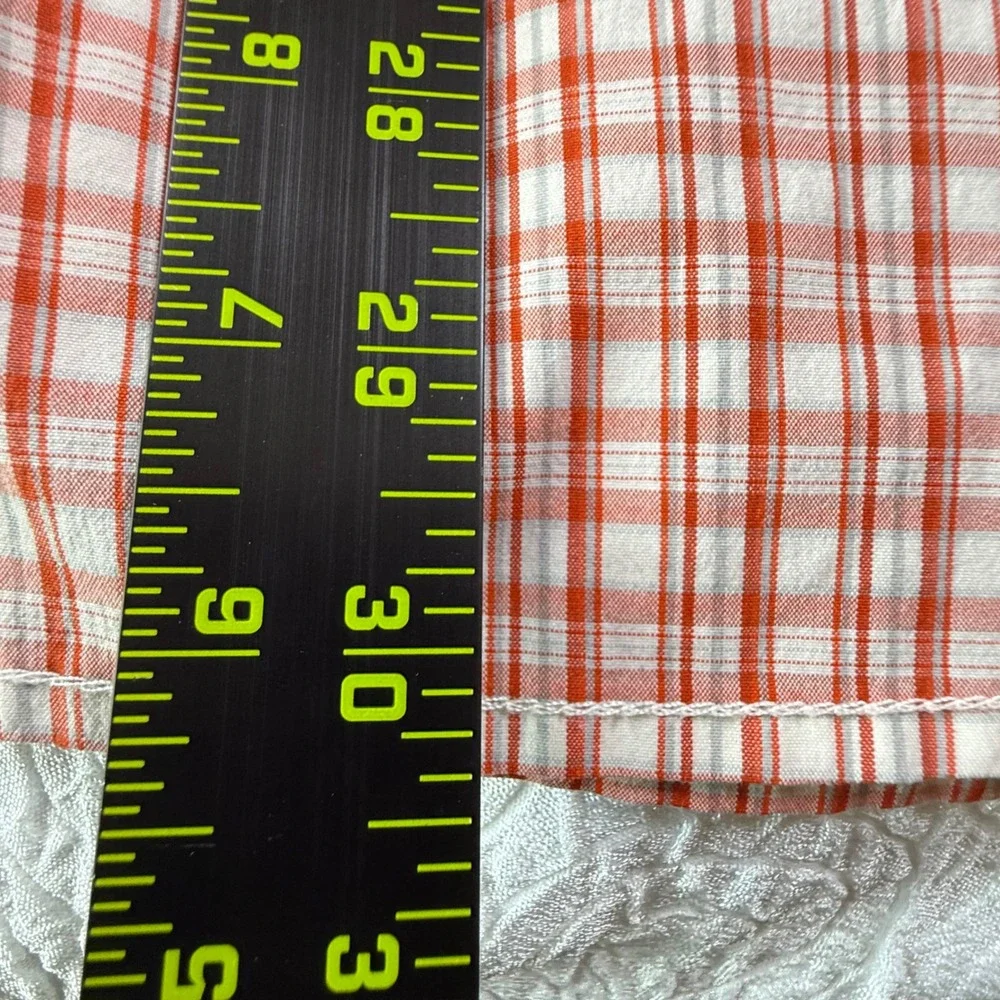 The North Face Mens Large Vented Plaid Button Up‎ Shirt Roll Tab Sleeve Hiking